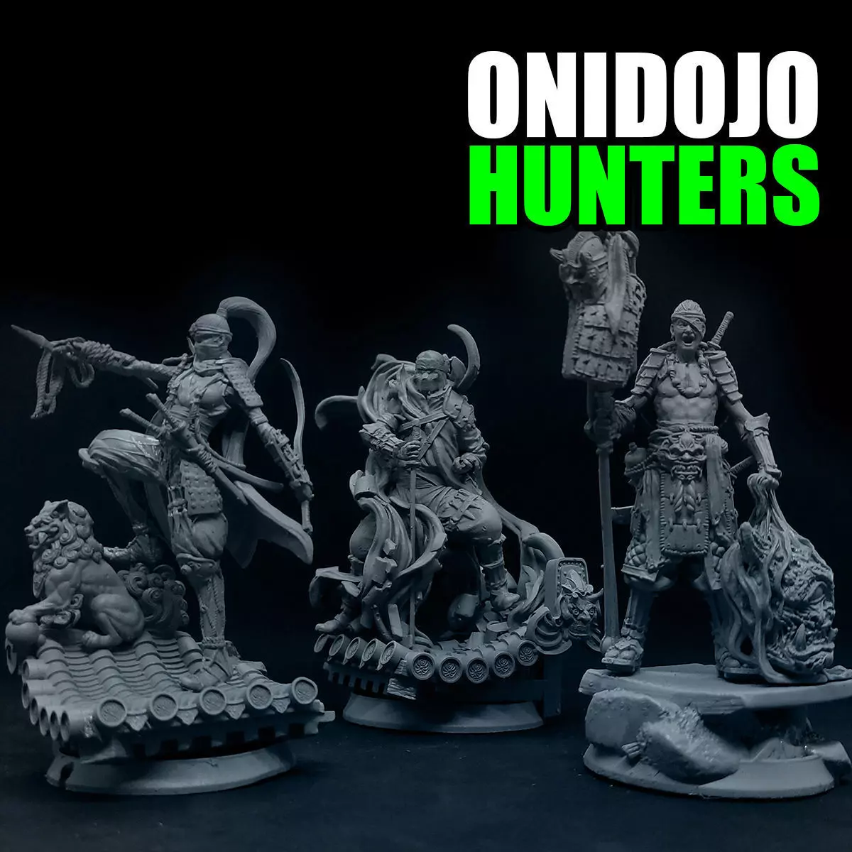 Oni Hunters 3D print model_0