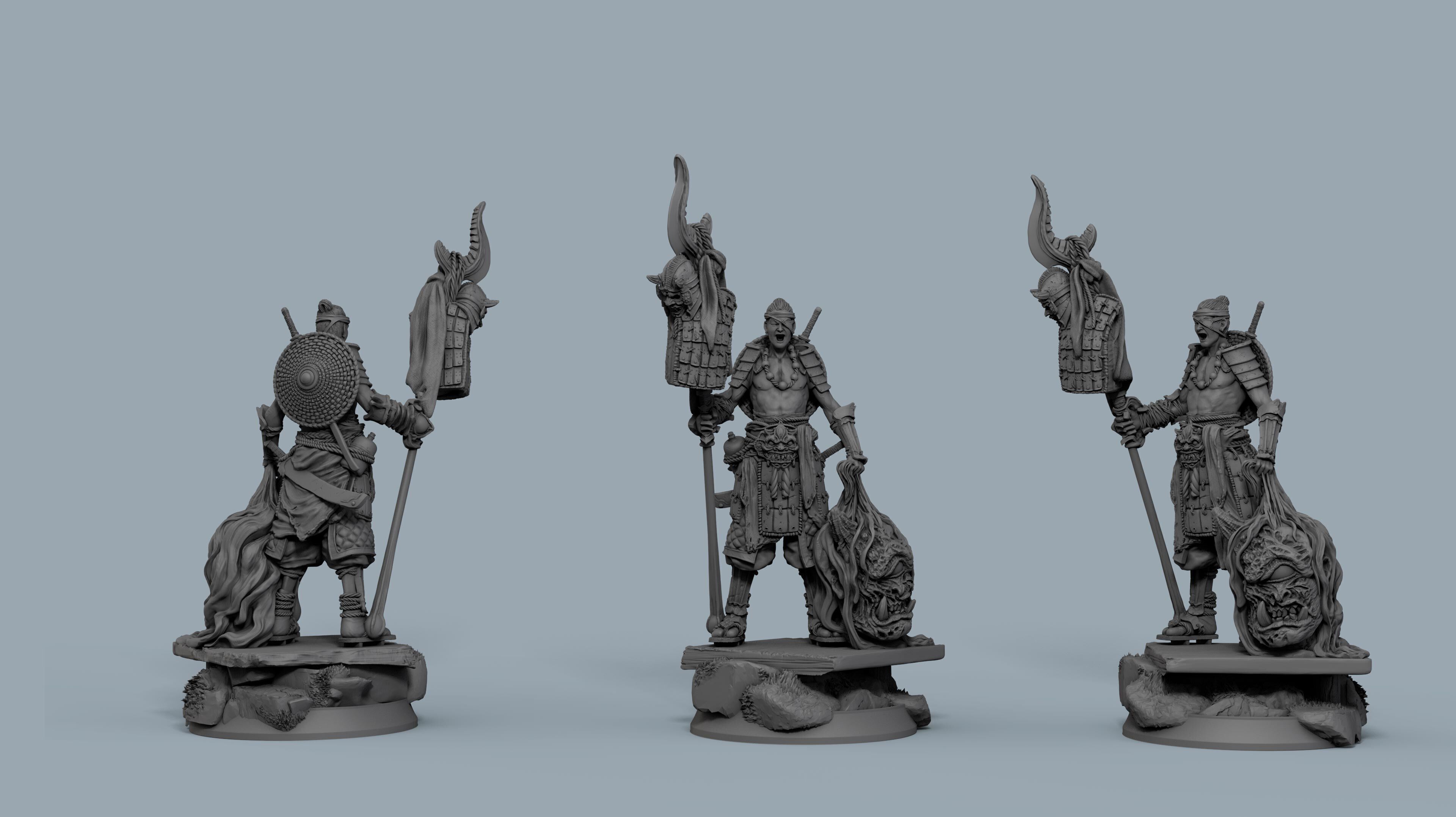 Oni Hunters 3D print model_7