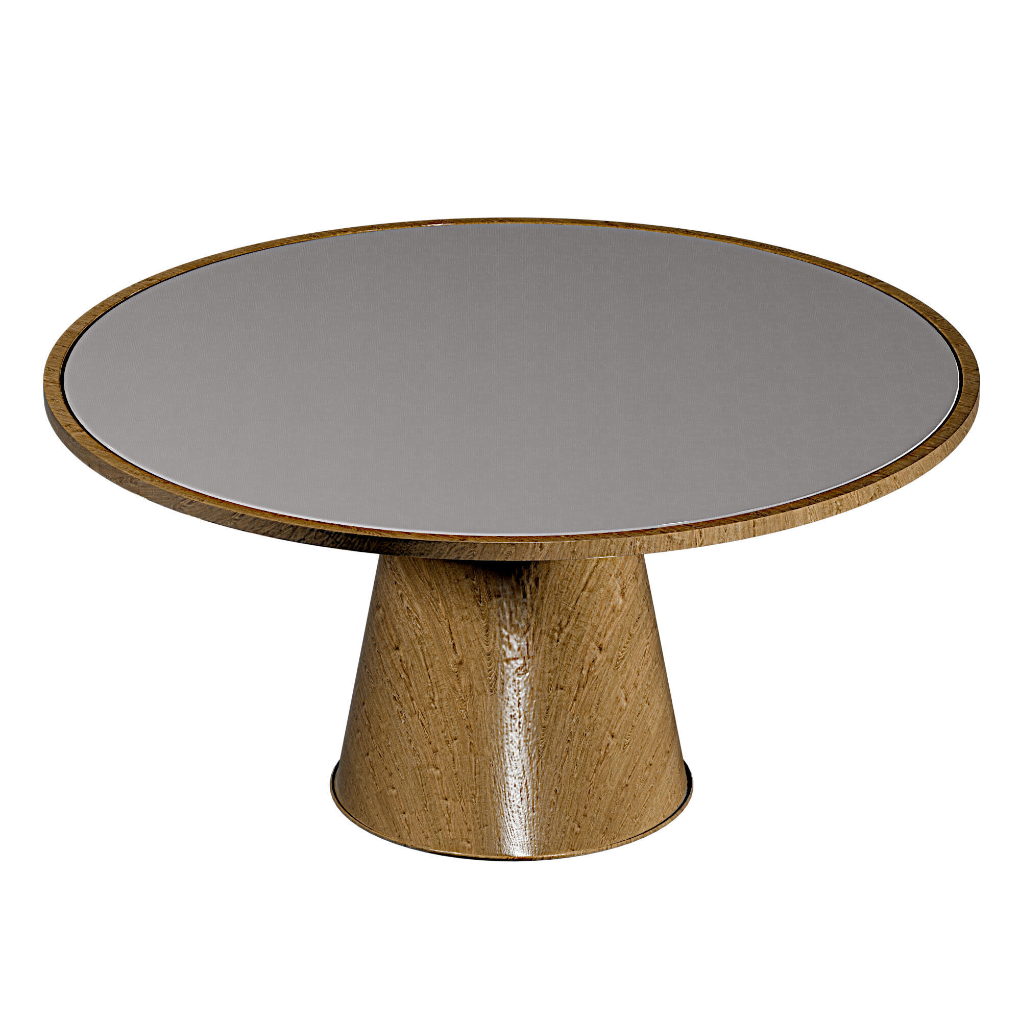 MATERIC Round dining table By Porro 3D model_1