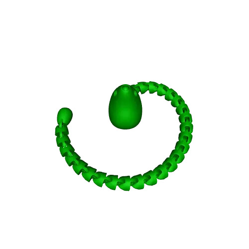 Articulated Monkey 3D Model - Playful and Detailed Design 3D print model_7