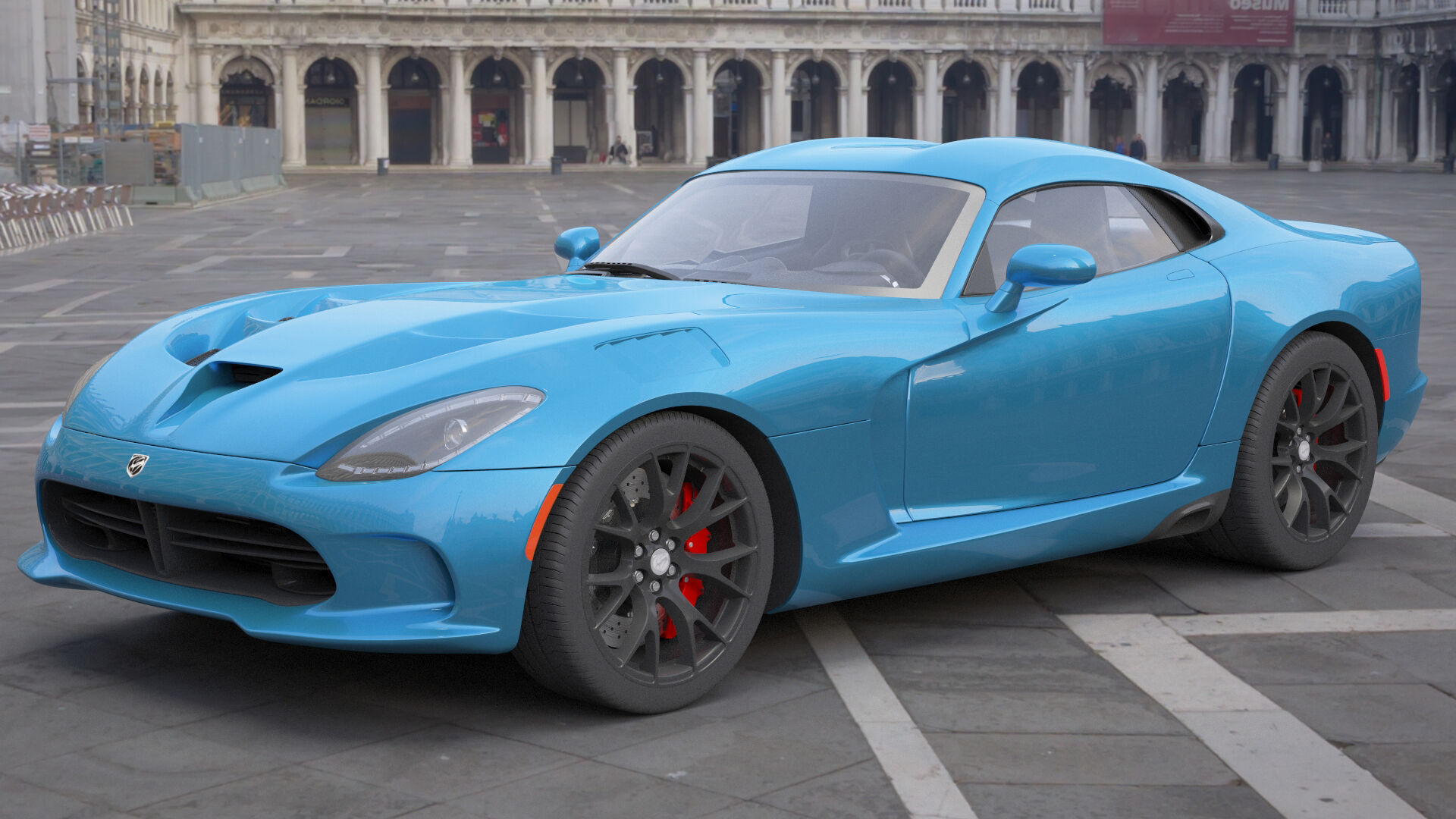 Dodge Viper 3D model_2