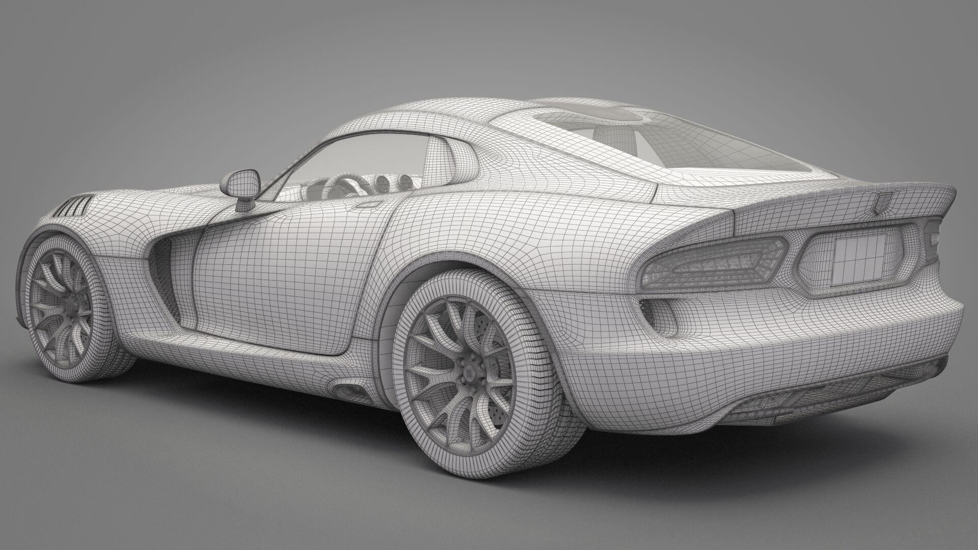 Dodge Viper 3D model_21