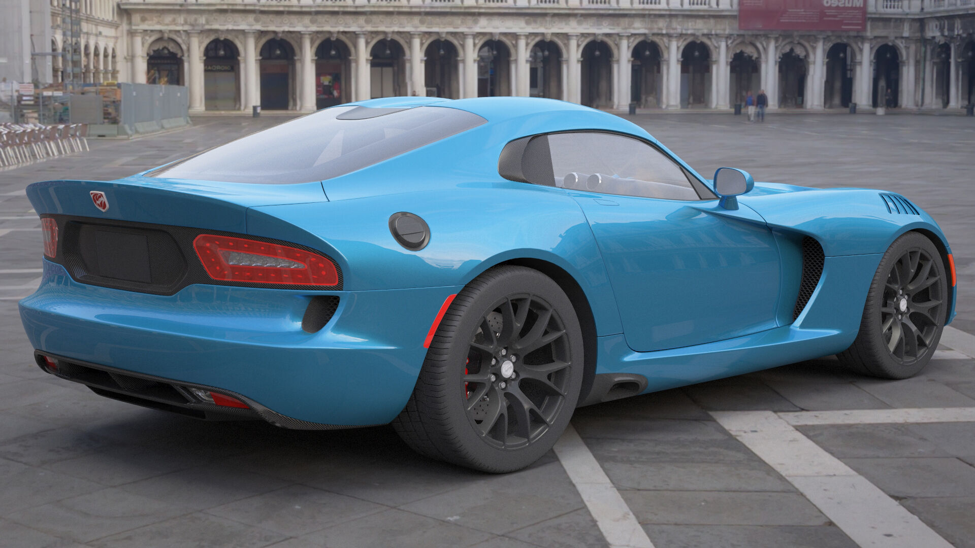 Dodge Viper 3D model_3