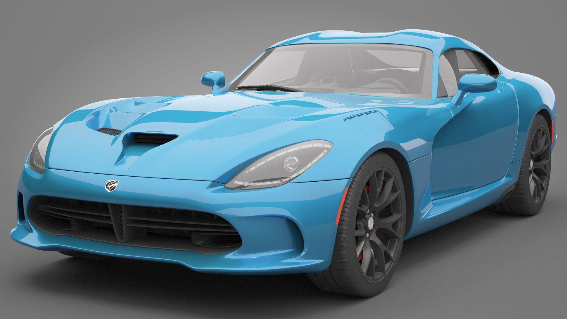 Dodge Viper 3D model_1
