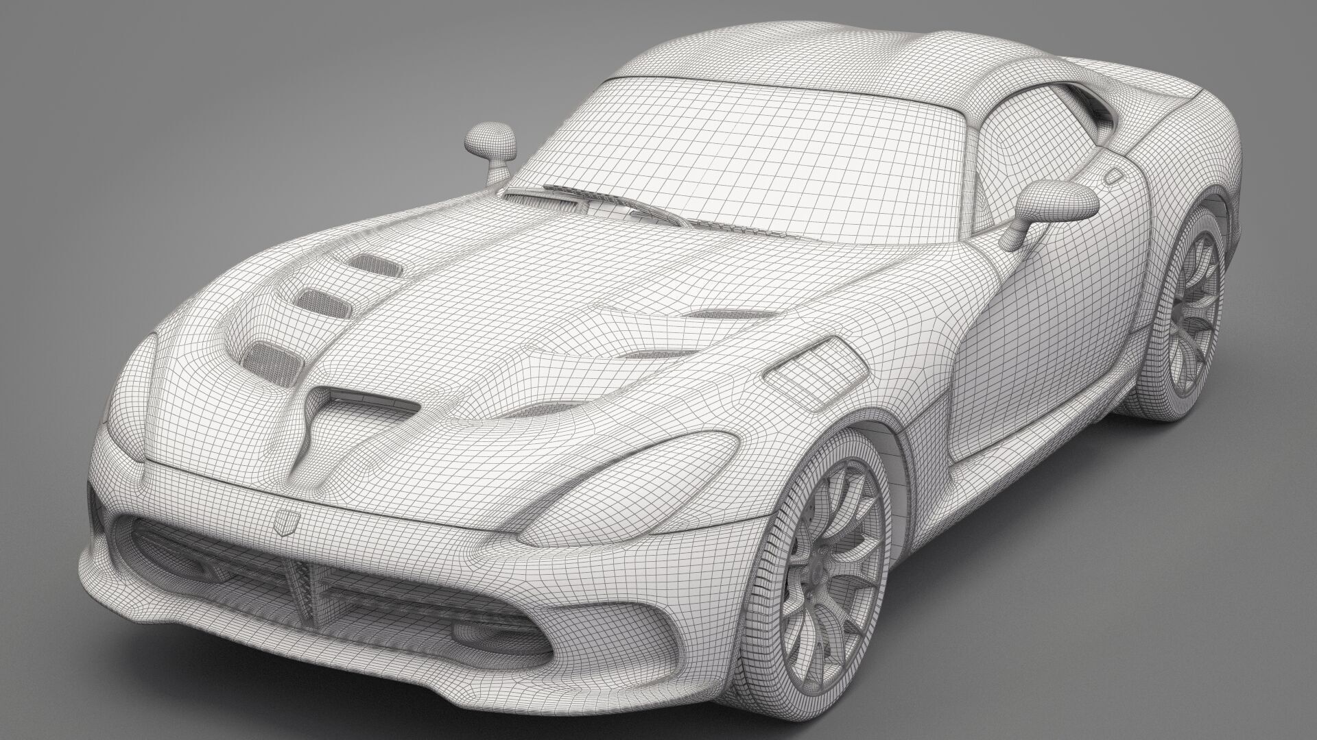 Dodge Viper 3D model_24