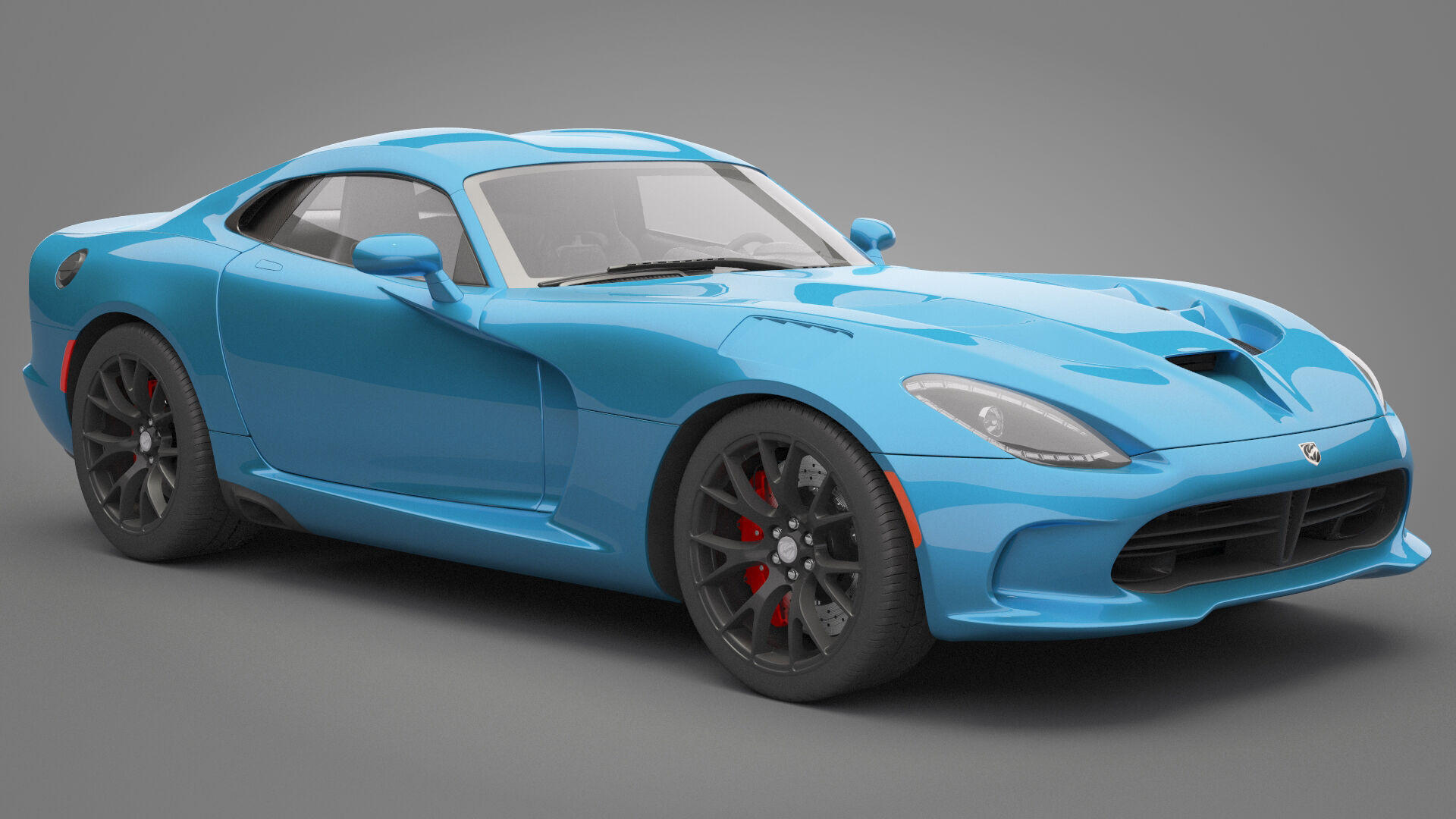 Dodge Viper 3D model_5