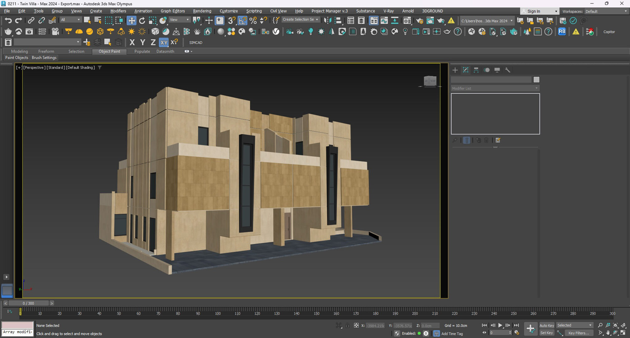 0211 - Twin Villa  3D model_13