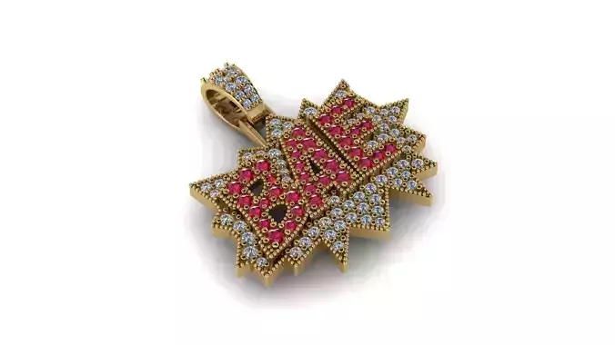 BAE Pendant 3D print model