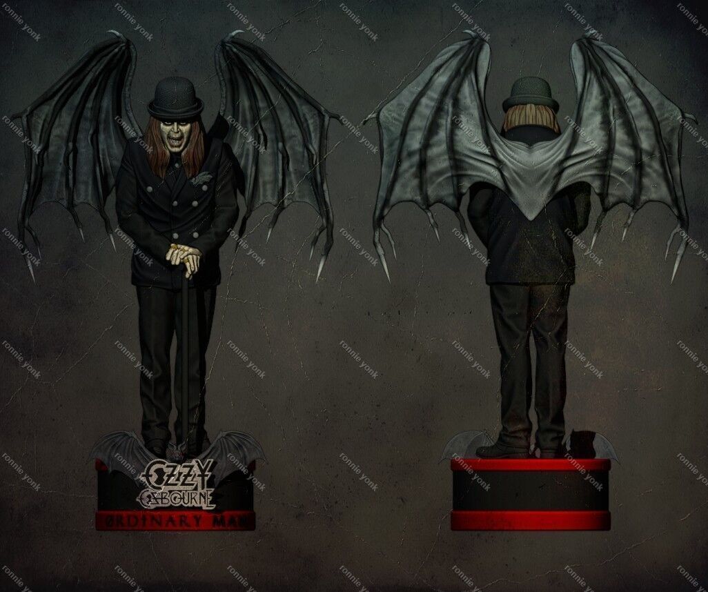 Ozzy Osbourne 3d printing 3D print model_9