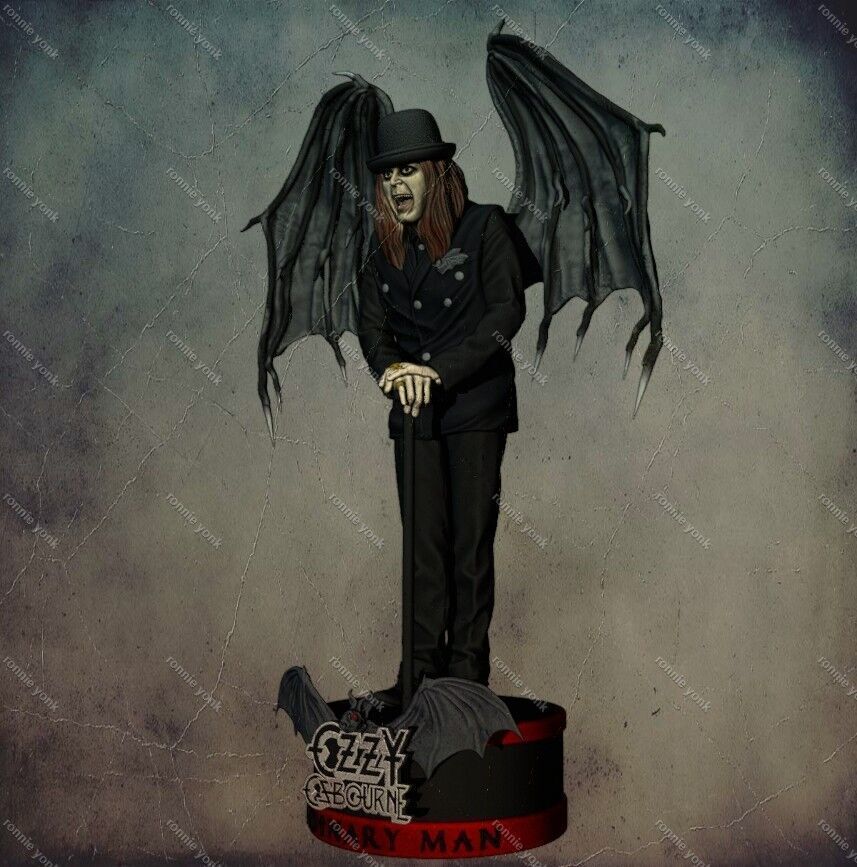 Ozzy Osbourne 3d printing 3D print model_6