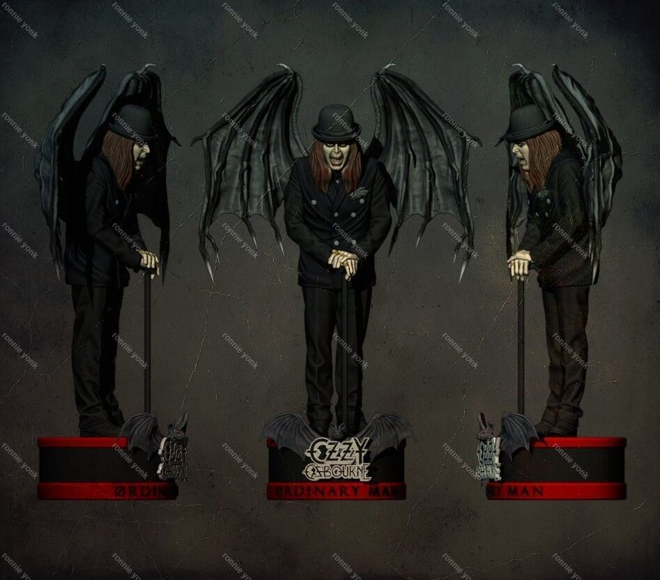 Ozzy Osbourne 3d printing 3D print model_1