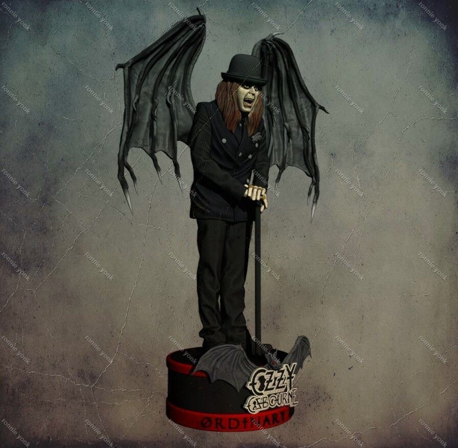 Ozzy Osbourne 3d printing 3D print model_5