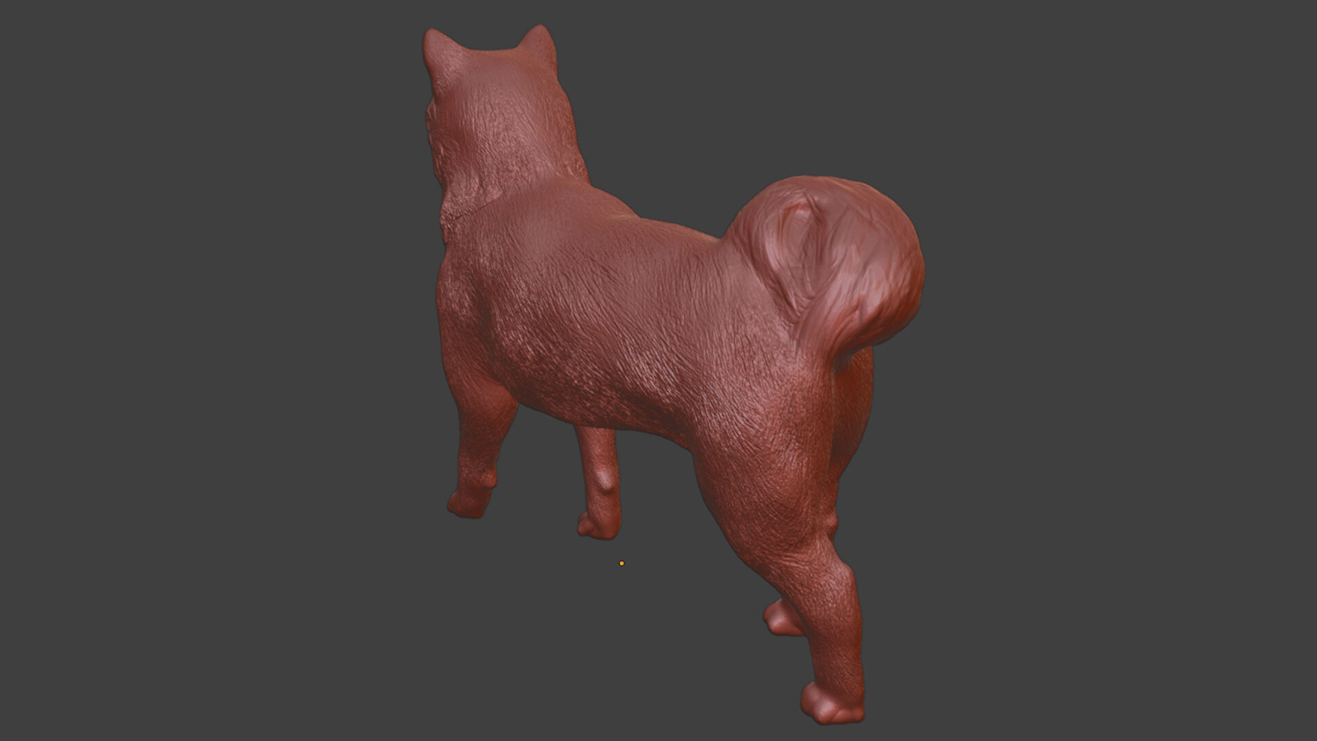 Realistic Shiba Inu Dog 3D print model_9