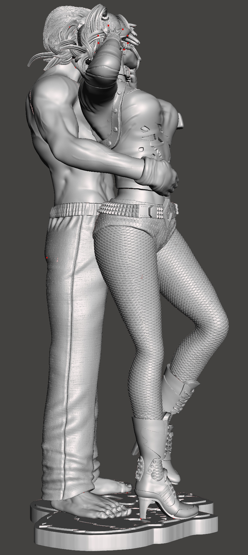 Joker and harley quin 3d stl print model 3D print model_5