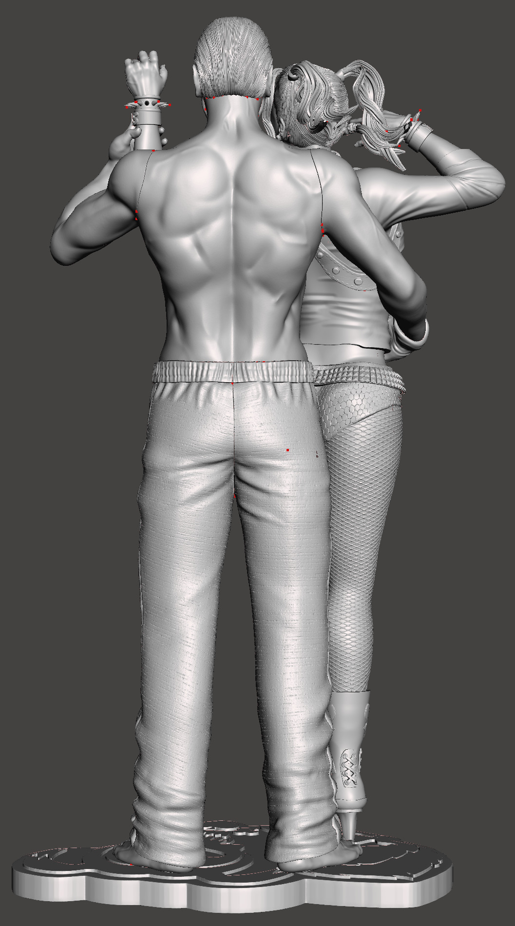 Joker and harley quin 3d stl print model 3D print model_4