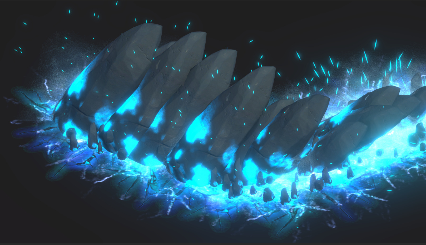 Unity Game VFX - Ice Skill Collection 3D model_3