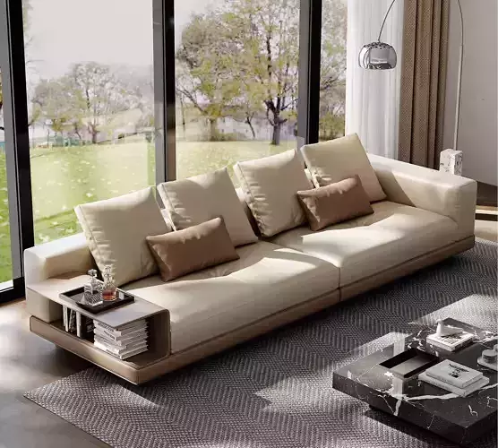 Interior Living Room Scene