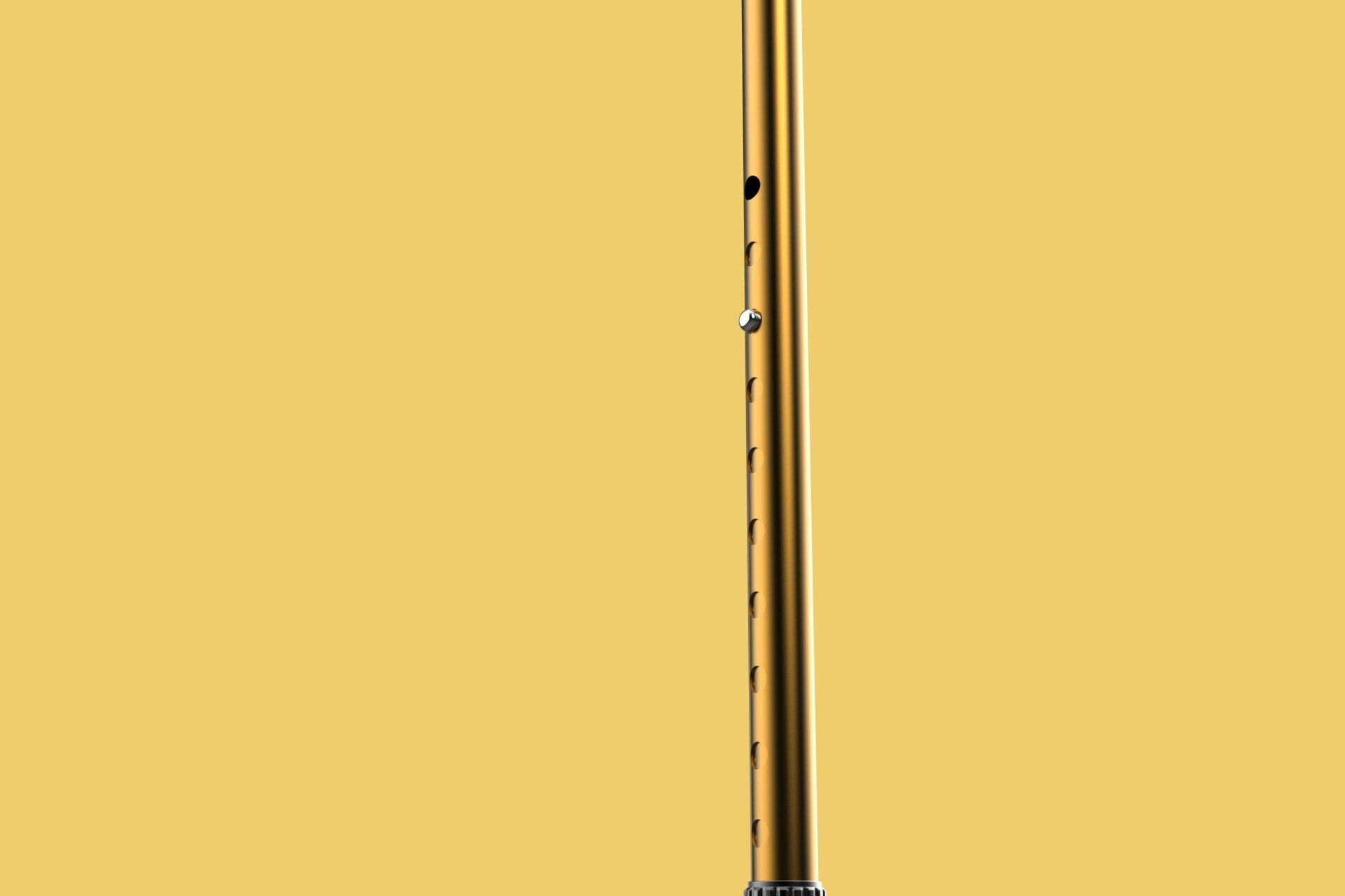 ADJUSTABLE WALKING AIDS ELDERLY SENIOR STICK CANE TREKKING POLE 3D model_28