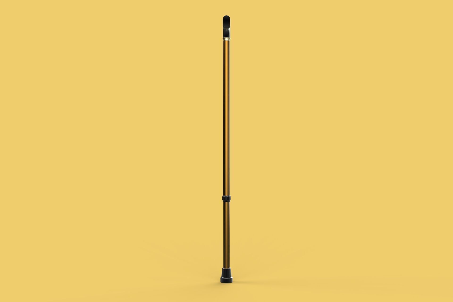 ADJUSTABLE WALKING AIDS ELDERLY SENIOR STICK CANE TREKKING POLE 3D model_36