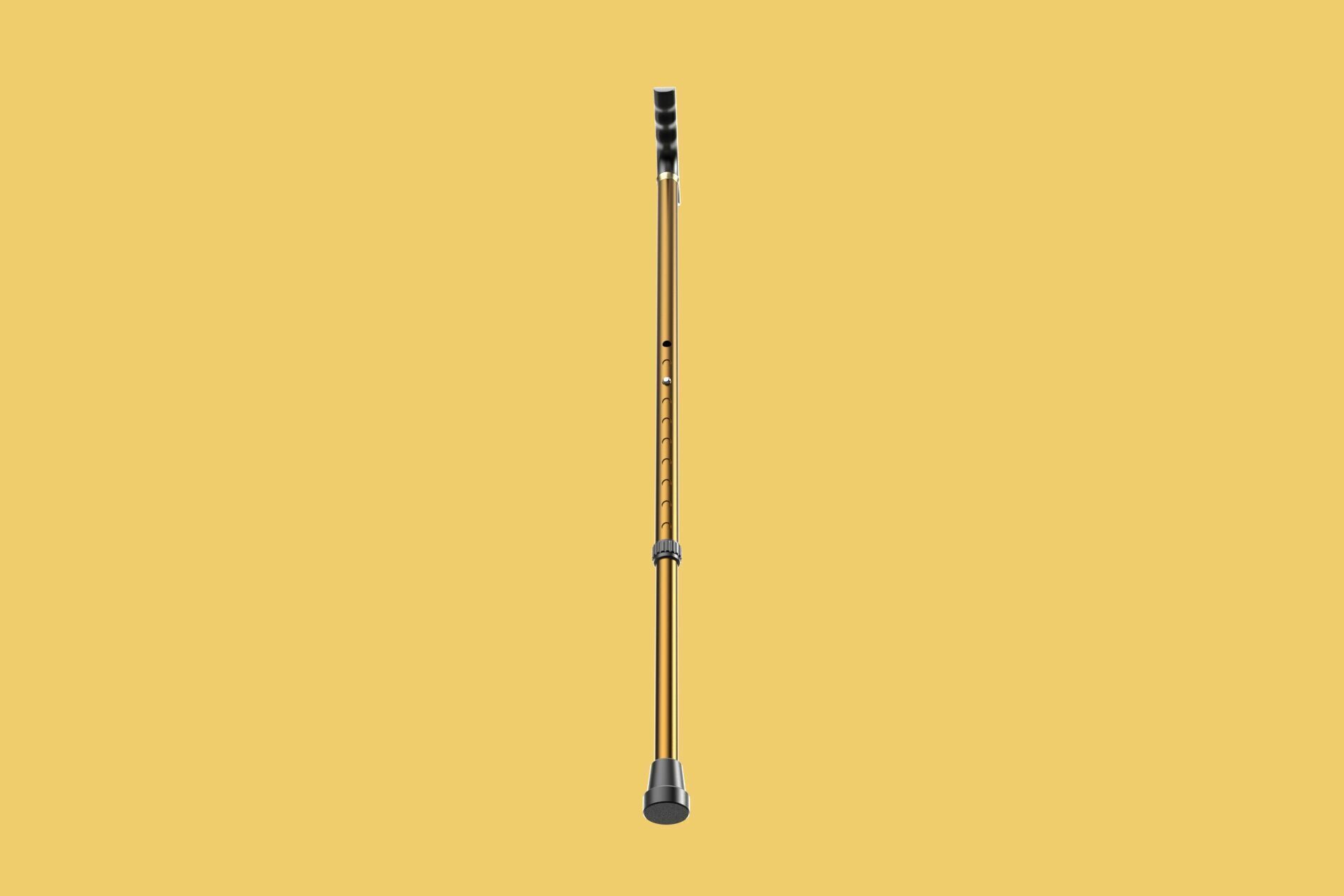 ADJUSTABLE WALKING AIDS ELDERLY SENIOR STICK CANE TREKKING POLE 3D model_4