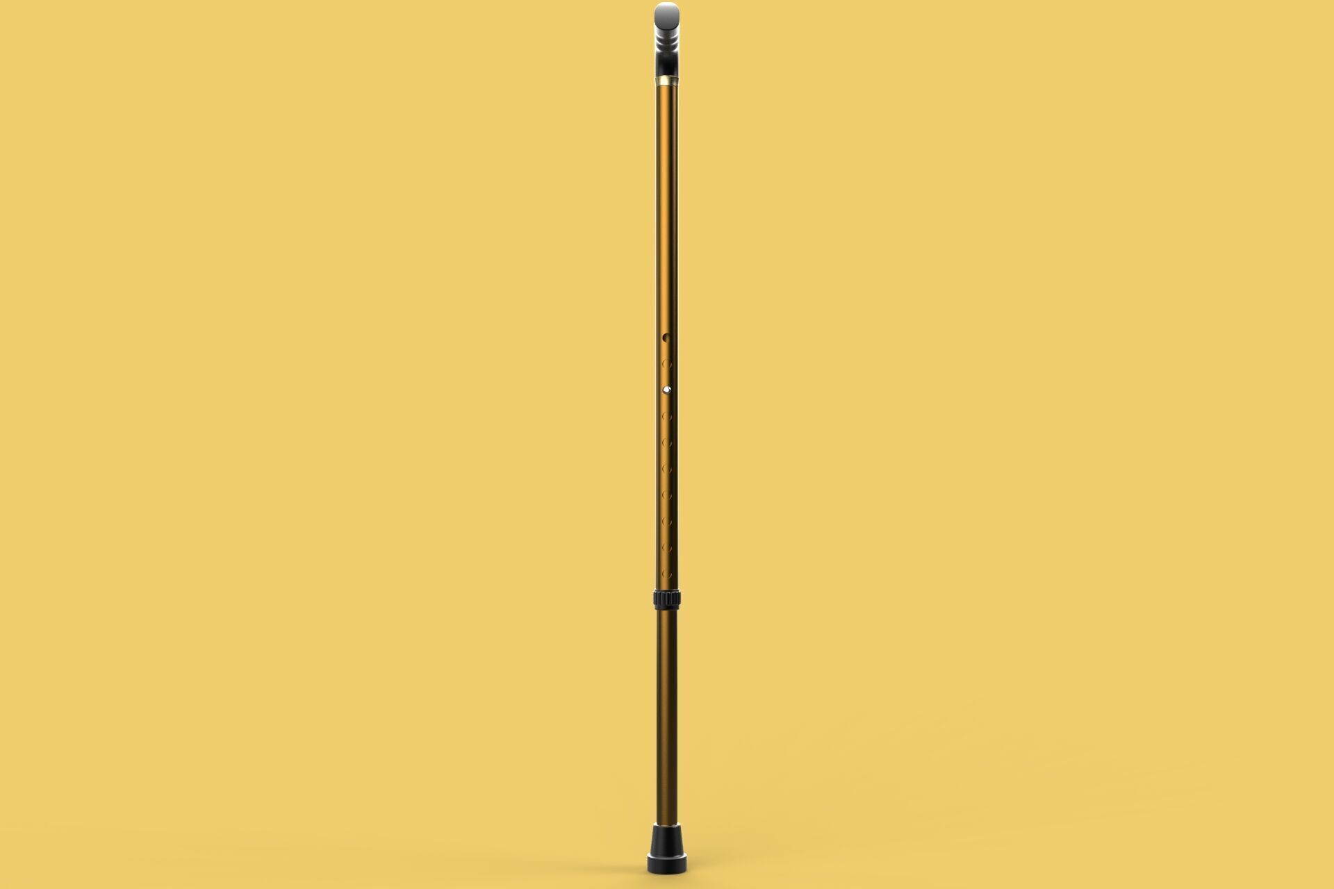 ADJUSTABLE WALKING AIDS ELDERLY SENIOR STICK CANE TREKKING POLE 3D model_2