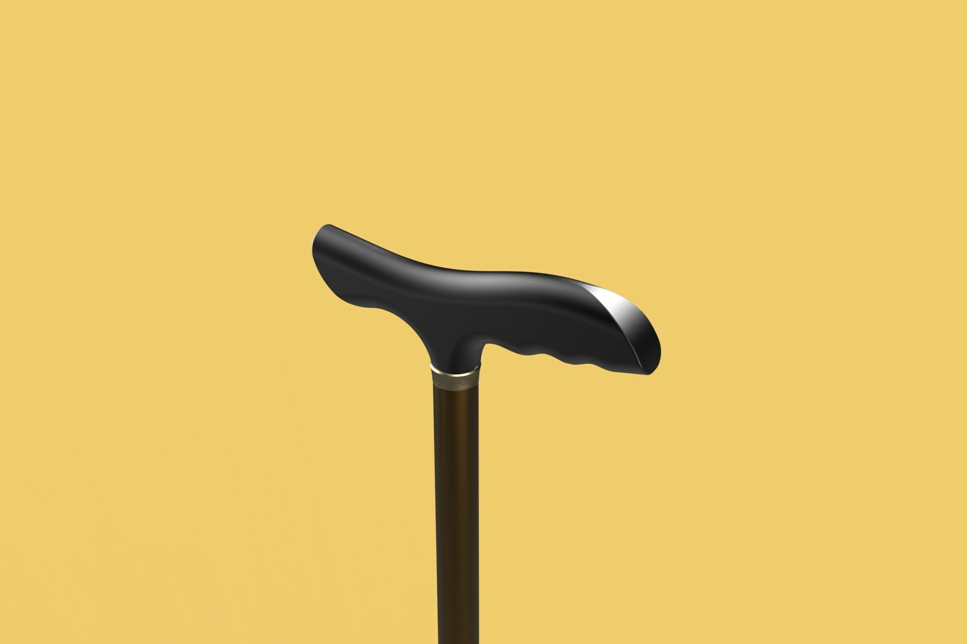 ADJUSTABLE WALKING AIDS ELDERLY SENIOR STICK CANE TREKKING POLE 3D model_24