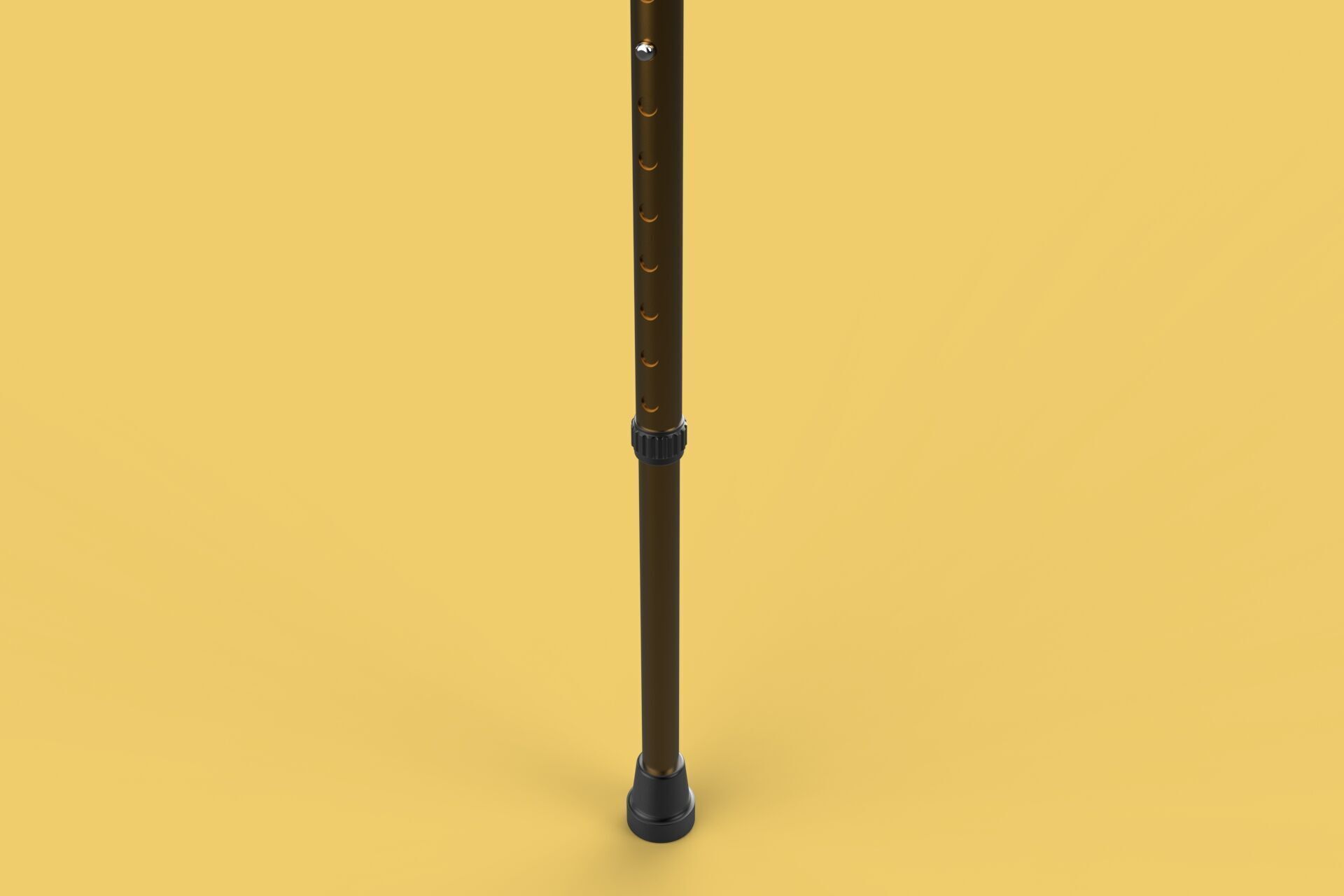 ADJUSTABLE WALKING AIDS ELDERLY SENIOR STICK CANE TREKKING POLE 3D model_31