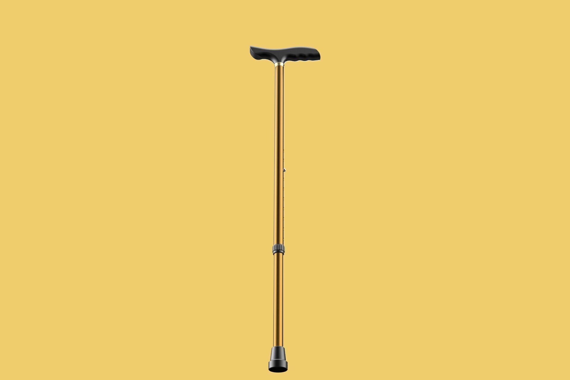ADJUSTABLE WALKING AIDS ELDERLY SENIOR STICK CANE TREKKING POLE 3D model_22