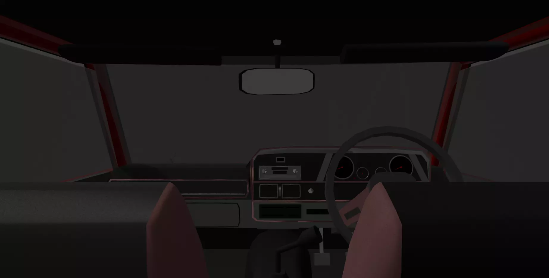 Corolla E70 series Low-poly 3D model_0