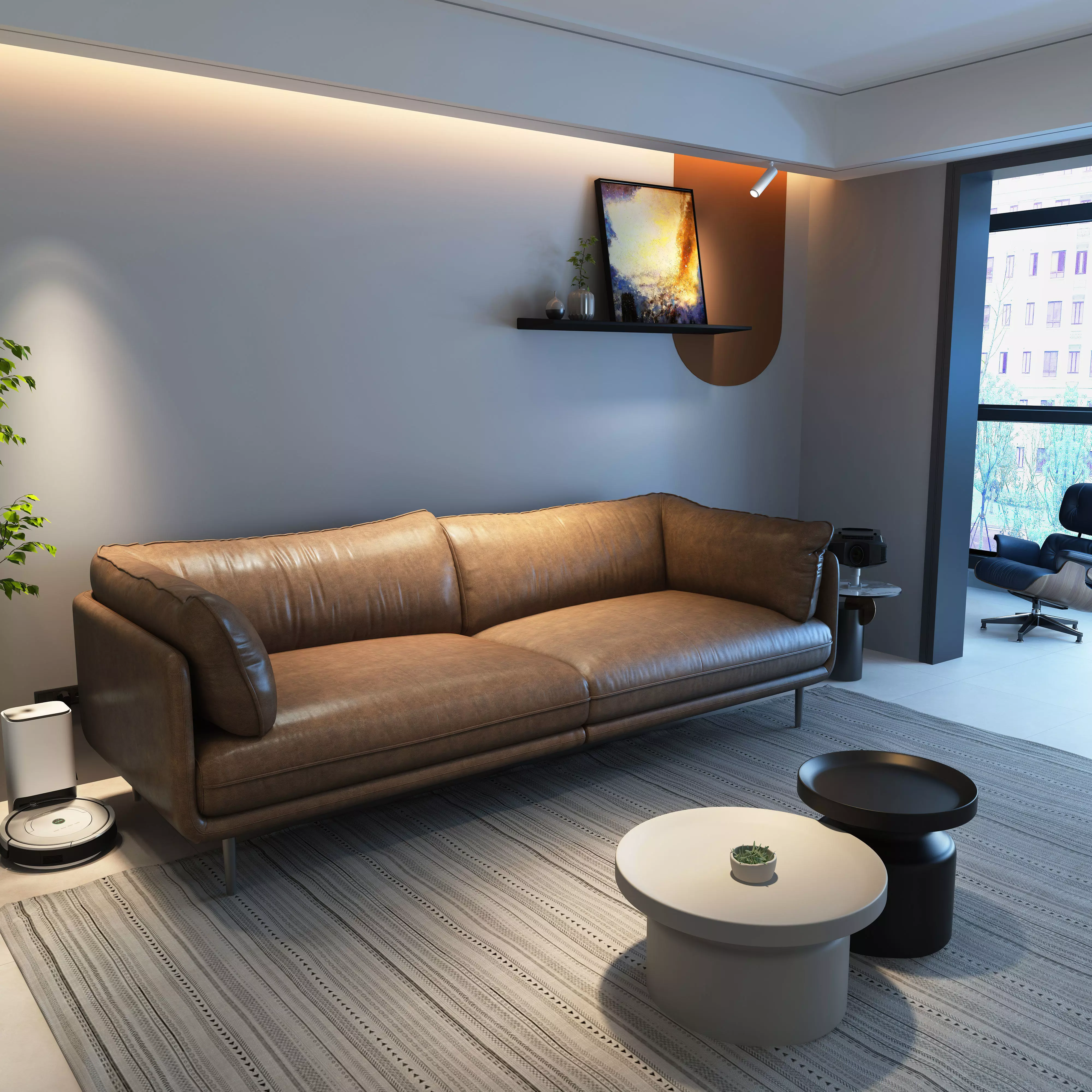 Industrial Loft 3D model