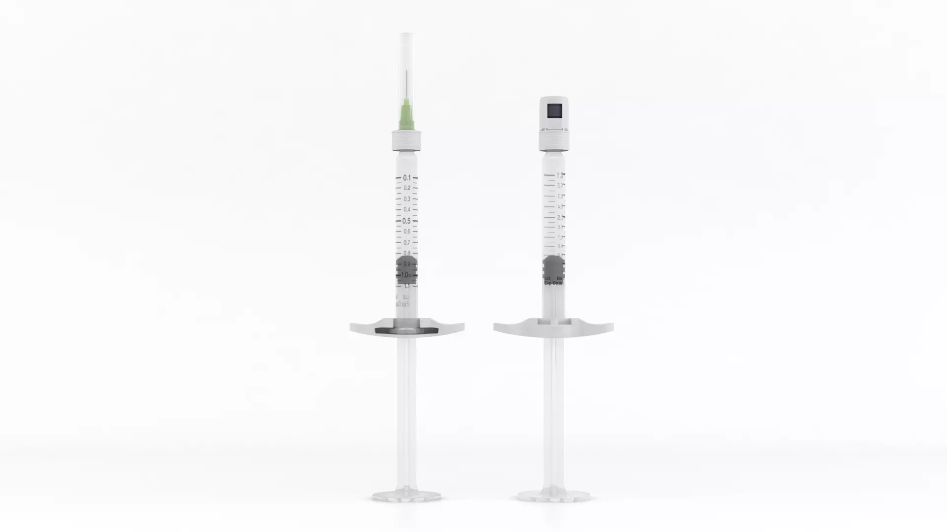 Dermal Filler Syringe 3D model