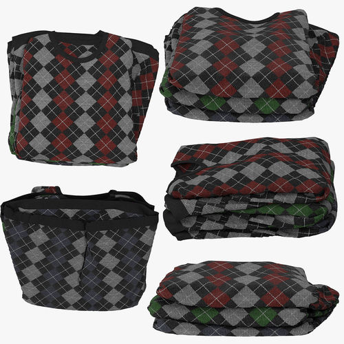 Men Sweater 3D model