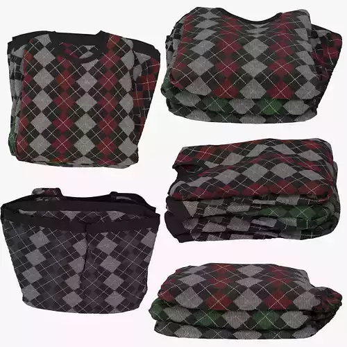 Men Sweater 3D model