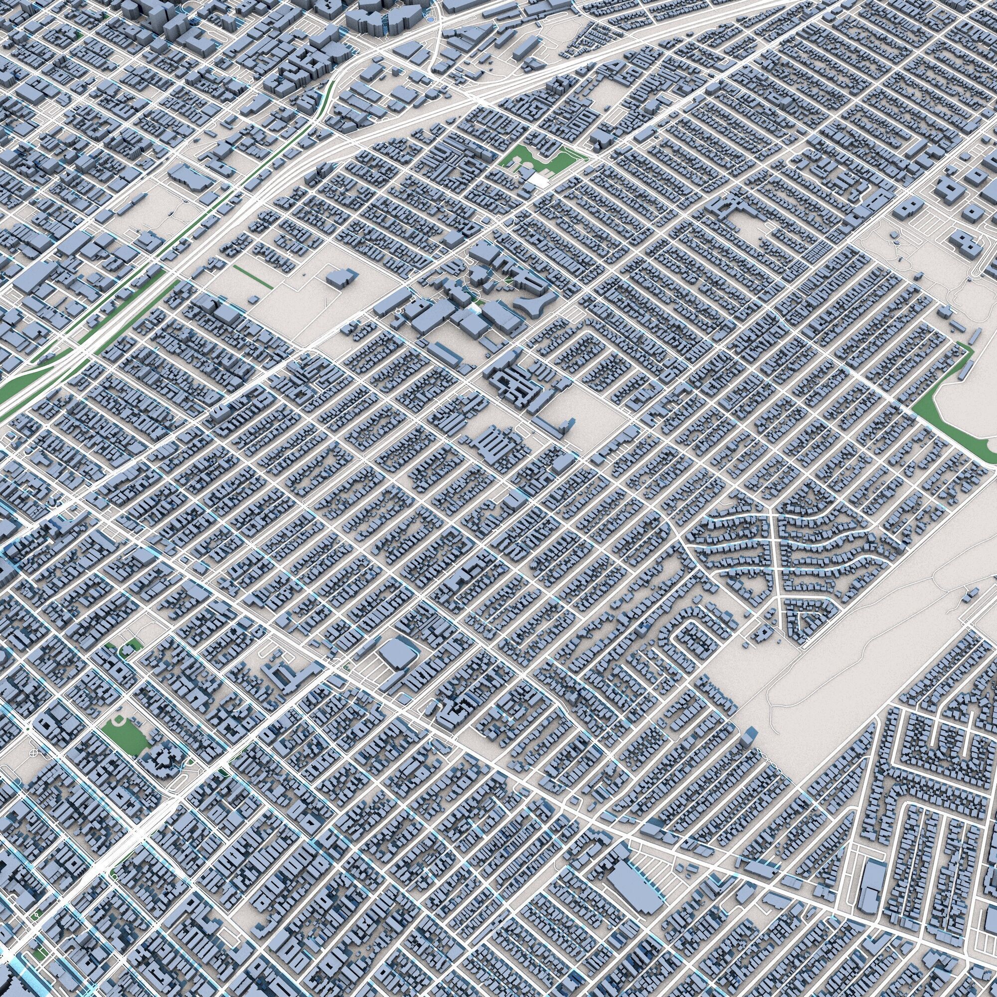 Santa Monica California 3D model_3