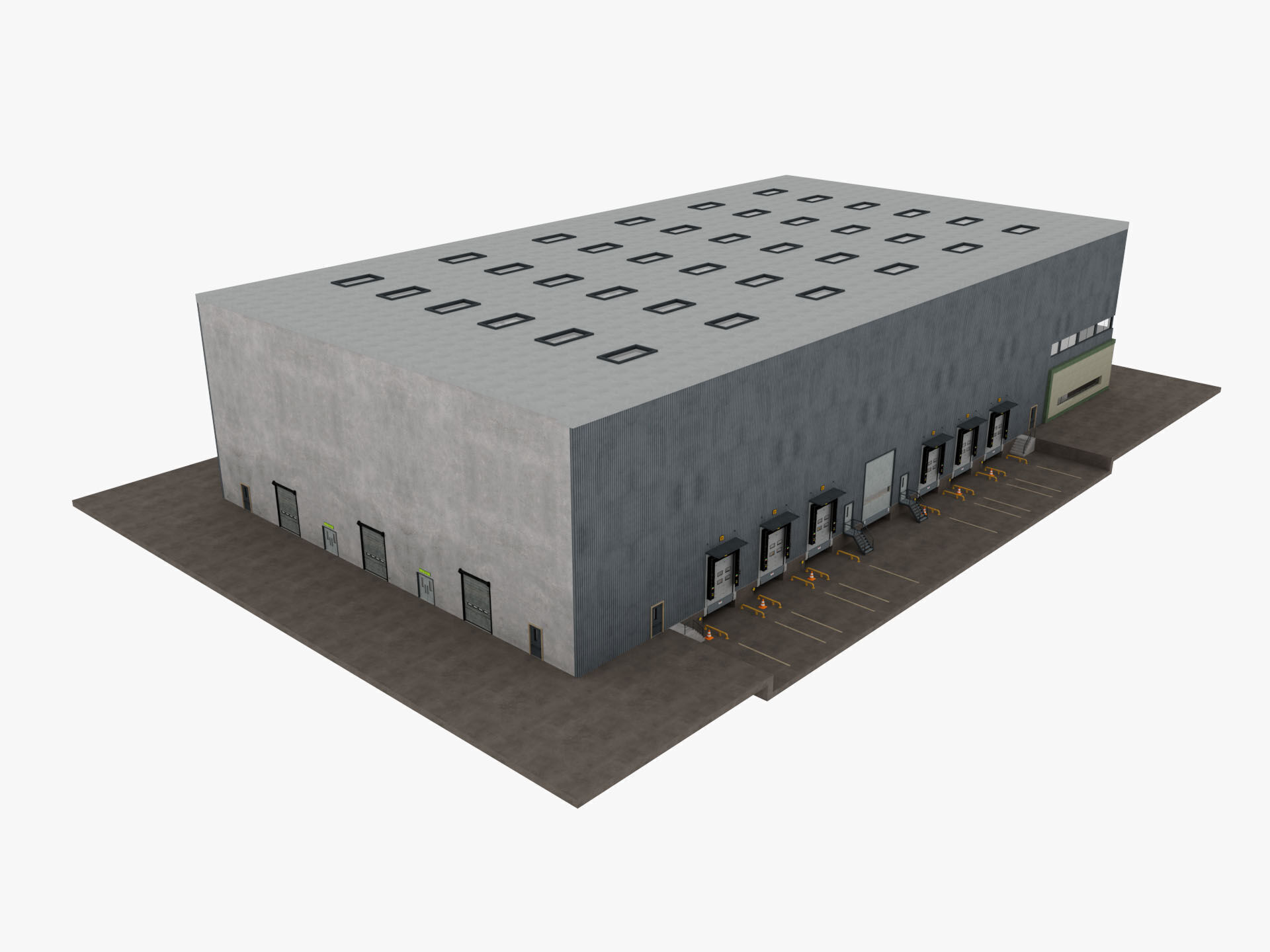 Warehouse Logistic 11 interior and exterior 3D model_18