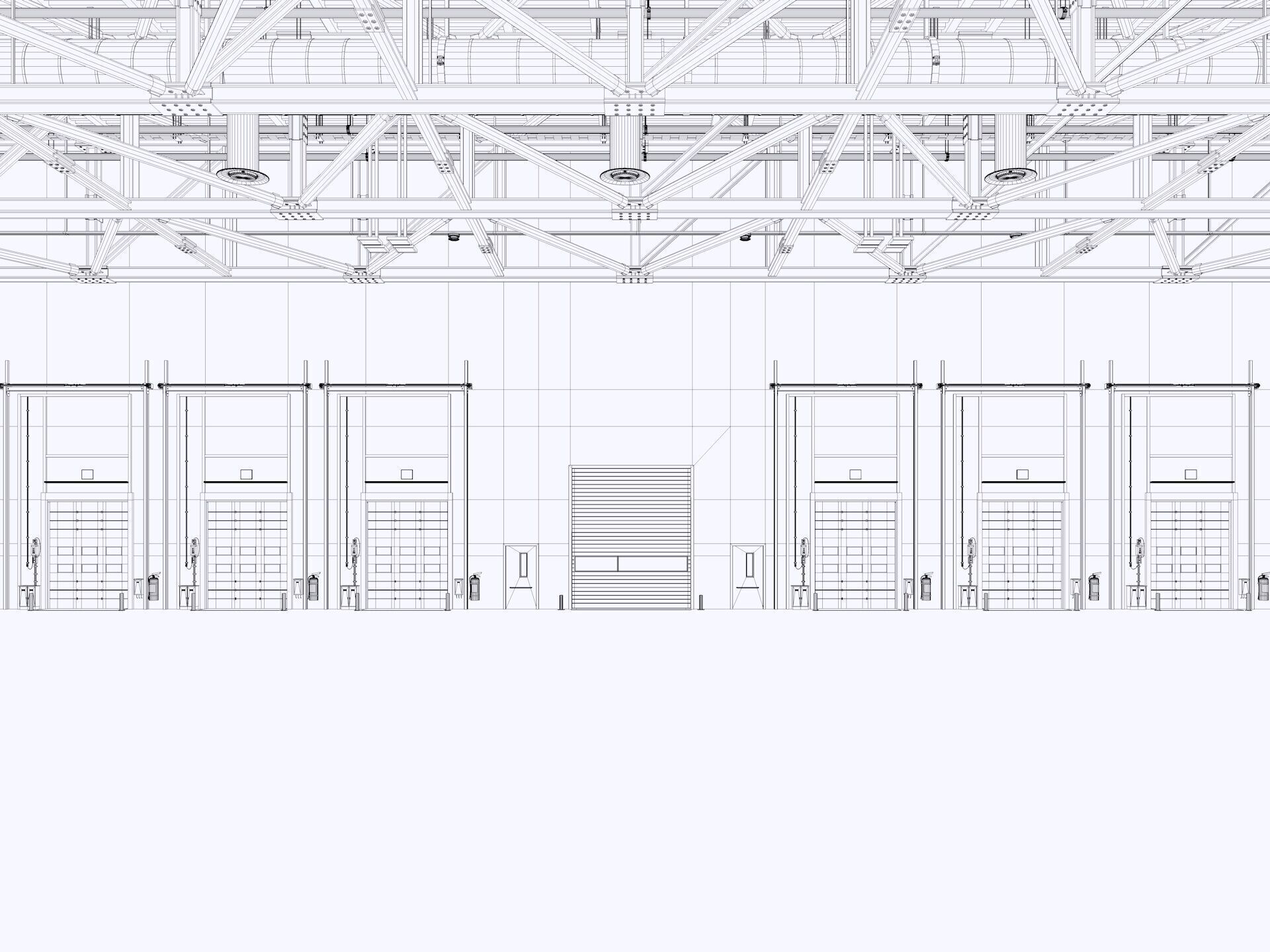 Warehouse Logistic 11 interior and exterior 3D model_23