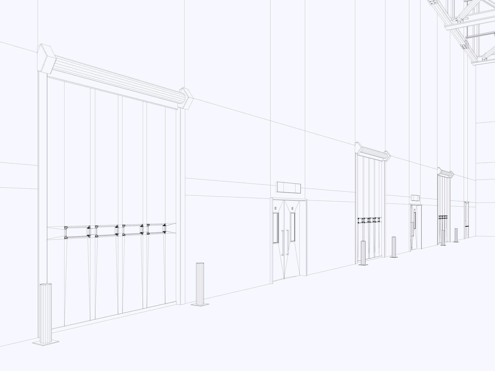 Warehouse Logistic 11 interior and exterior 3D model_27