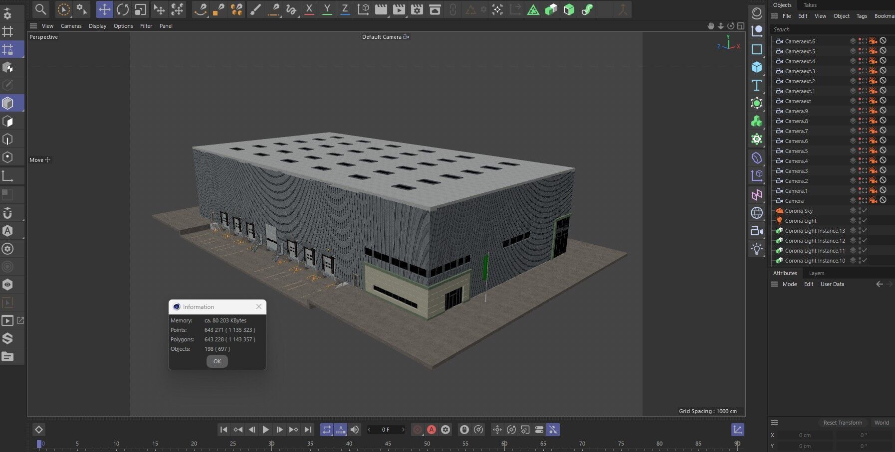 Warehouse Logistic 11 interior and exterior 3D model_33