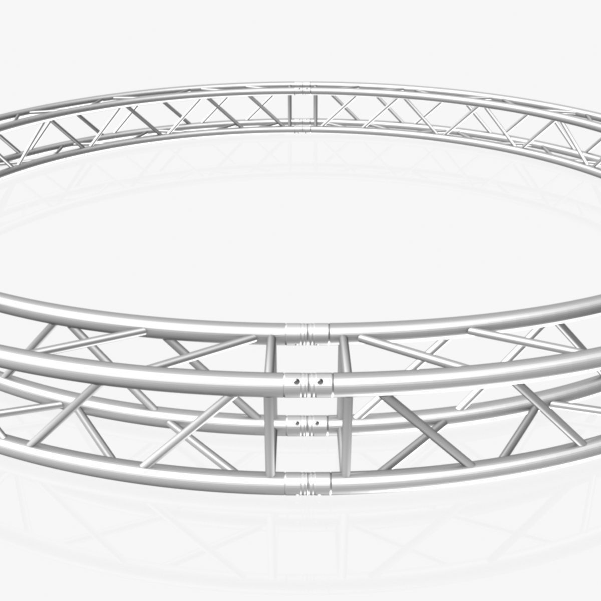 Circle Square Truss - Full diameter 400cm 3D model_3