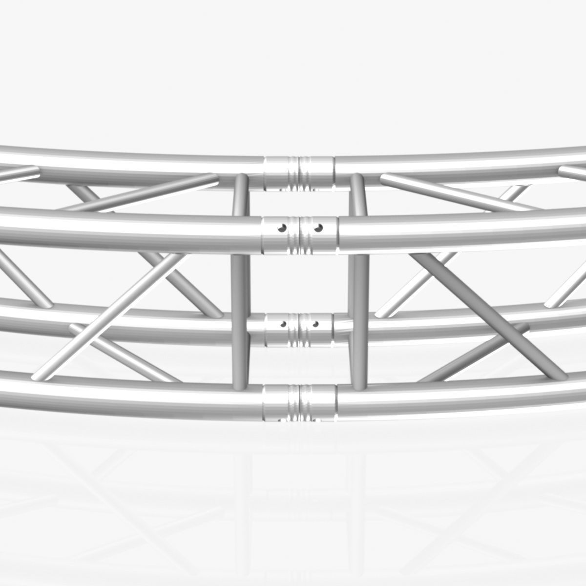 Circle Square Truss - Full diameter 400cm 3D model_2
