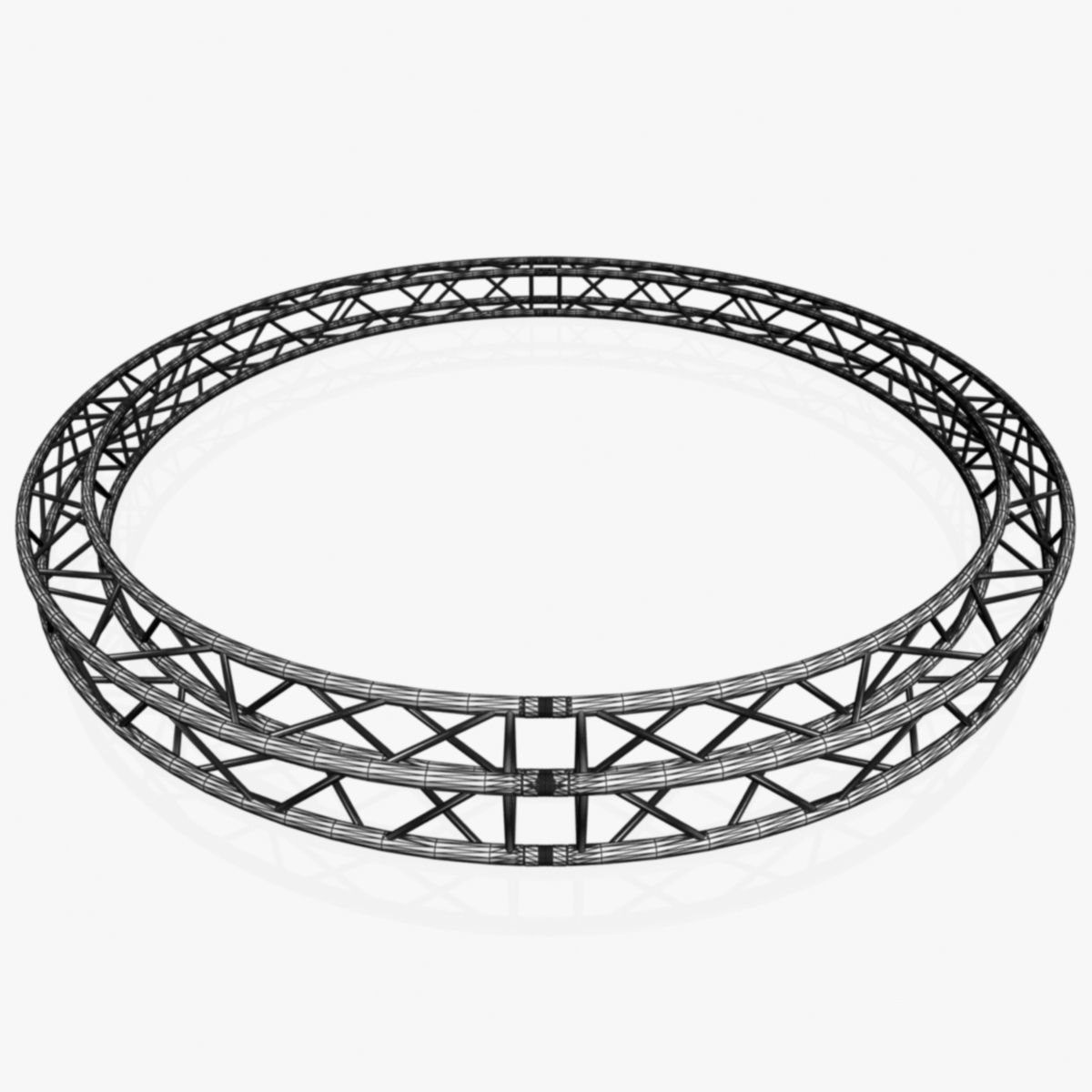 Circle Square Truss - Full diameter 400cm 3D model_14