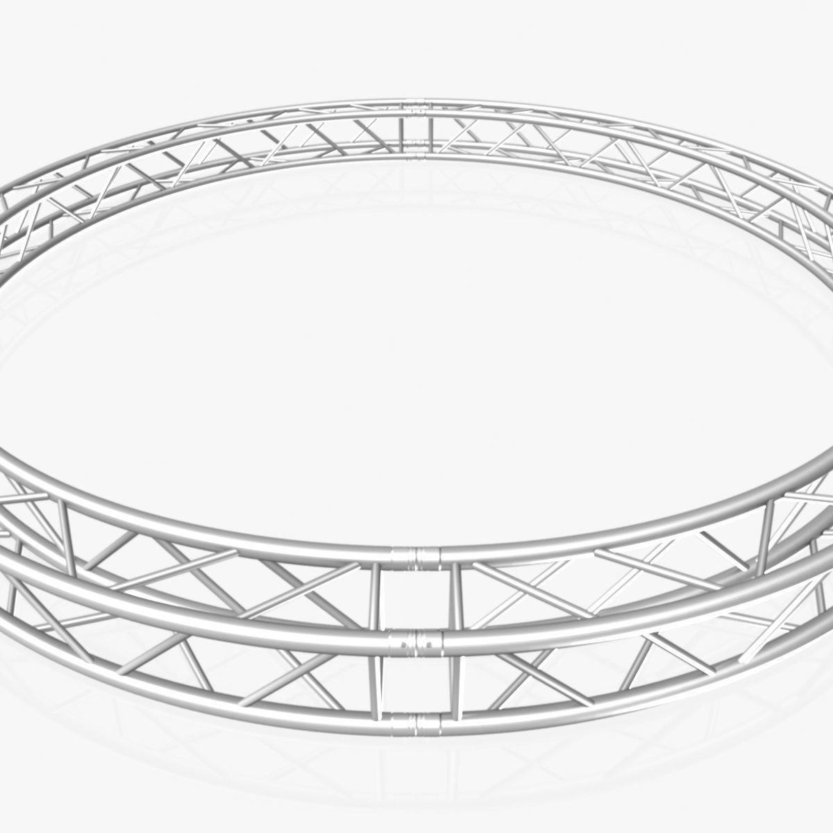 Circle Square Truss - Full diameter 400cm 3D model_4