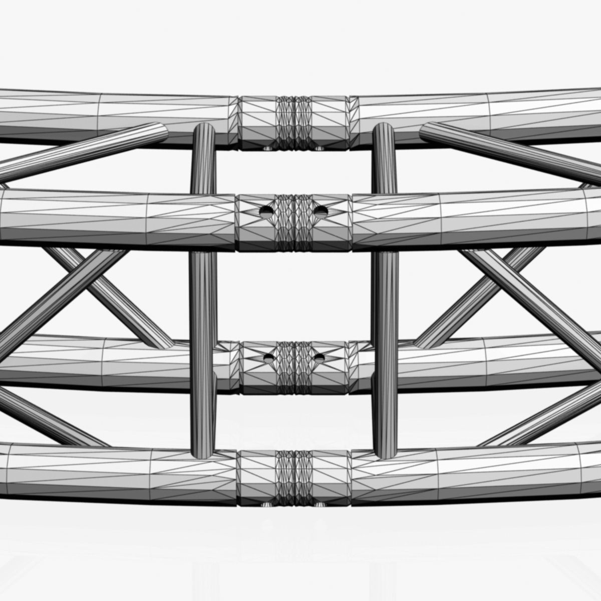 Circle Square Truss - Full diameter 400cm 3D model_16