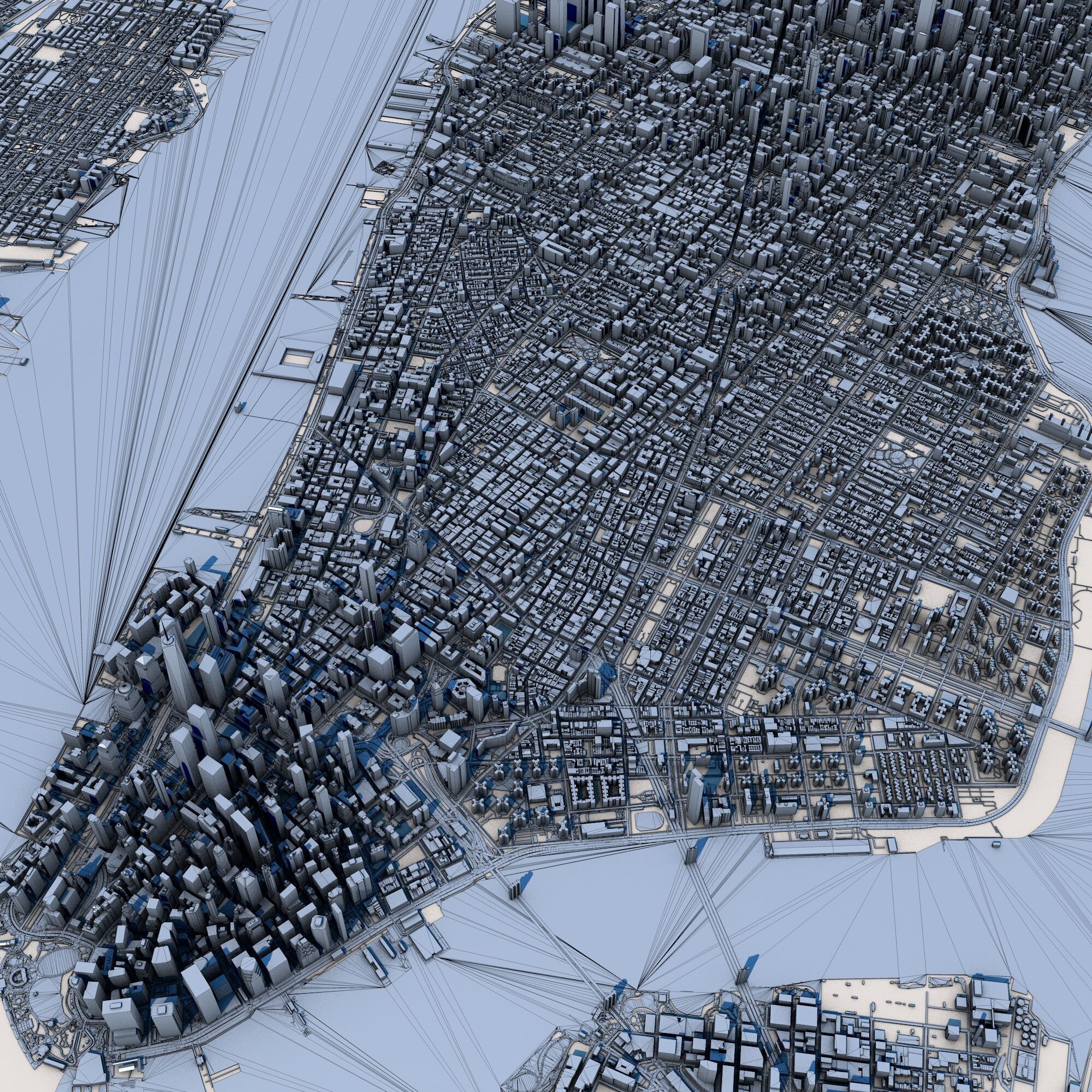 New York - Manhattan 3D model_11