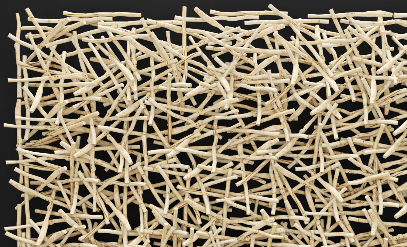 Stick Wall Art 3D 3D model_5