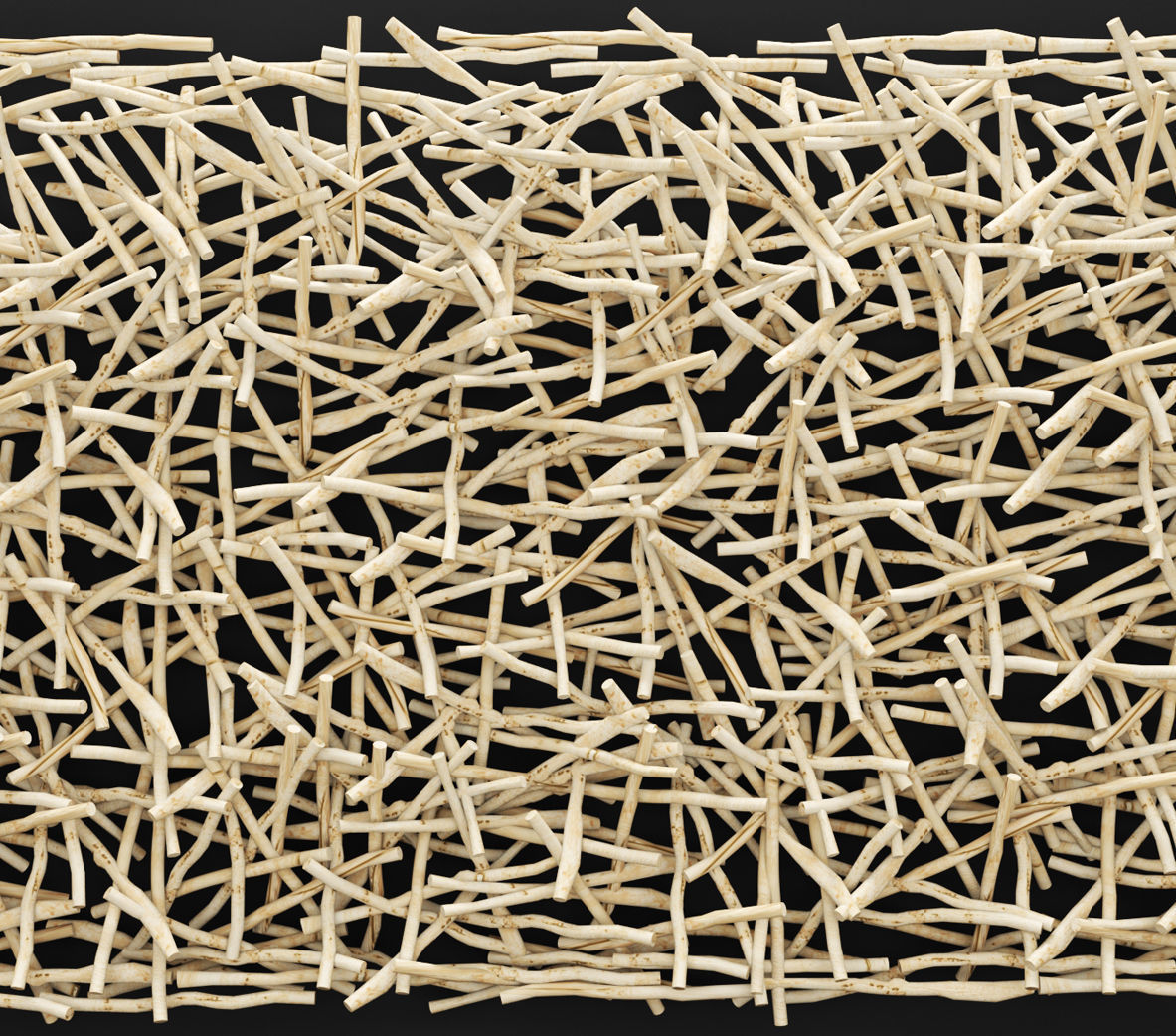 Stick Wall Art 3D 3D model_4
