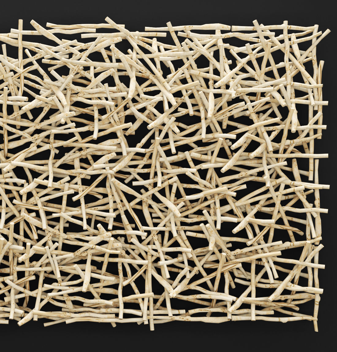 Stick Wall Art 3D 3D model_2