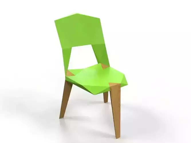 Chair Geometric 3