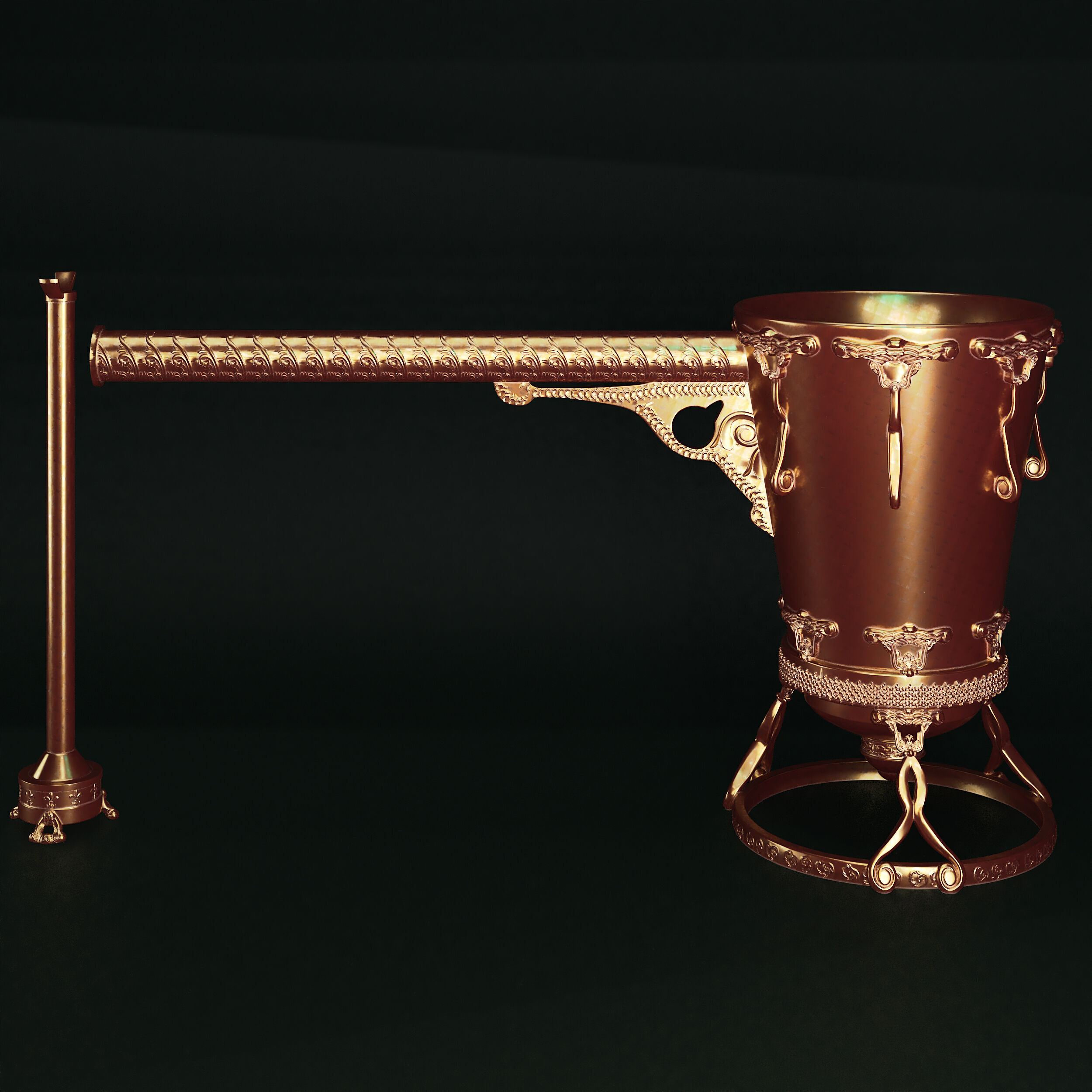 holy bible cup mizrak 3D print model_1