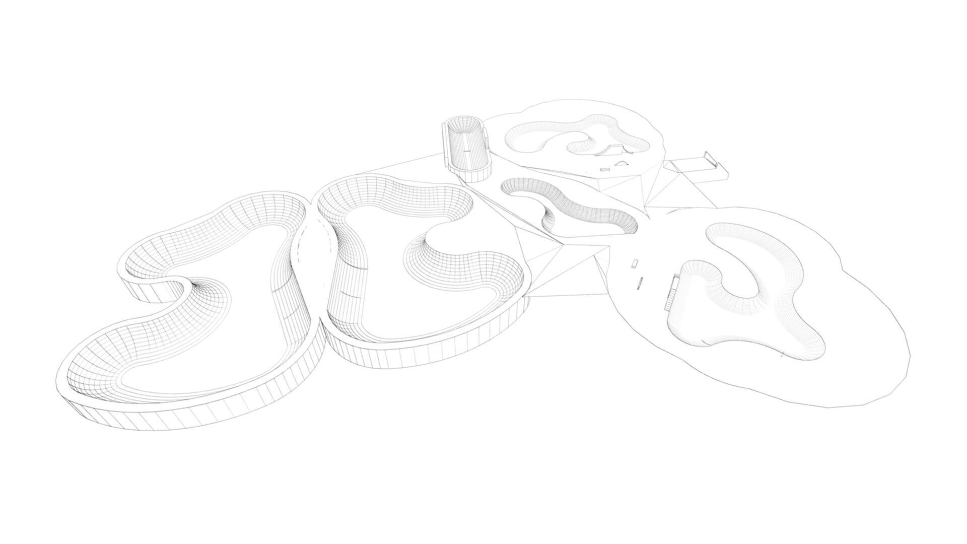 Skatepark-Skate Park PACK 3D model_15